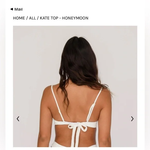 Skatie Kate Honeymoon swimsuit top - Picture 2 of 8